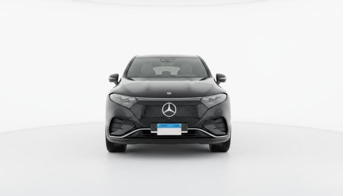 مرسيدس بنز EQS 2023 450 بلس أسود أوتوماتيك — مستعملة - 1