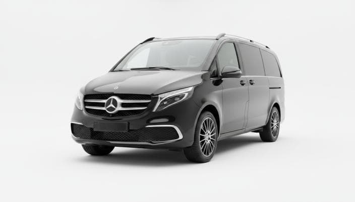 مرسيدس بنز V 250 2023 افين جراد أسود أوتوماتيك — مستعملة - 1