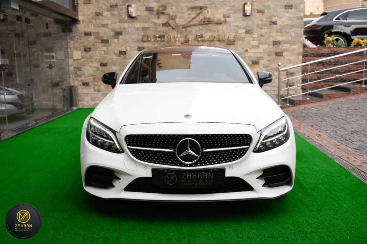 Mercedes-Benz C180 2019 AMG White Automatic — Used
