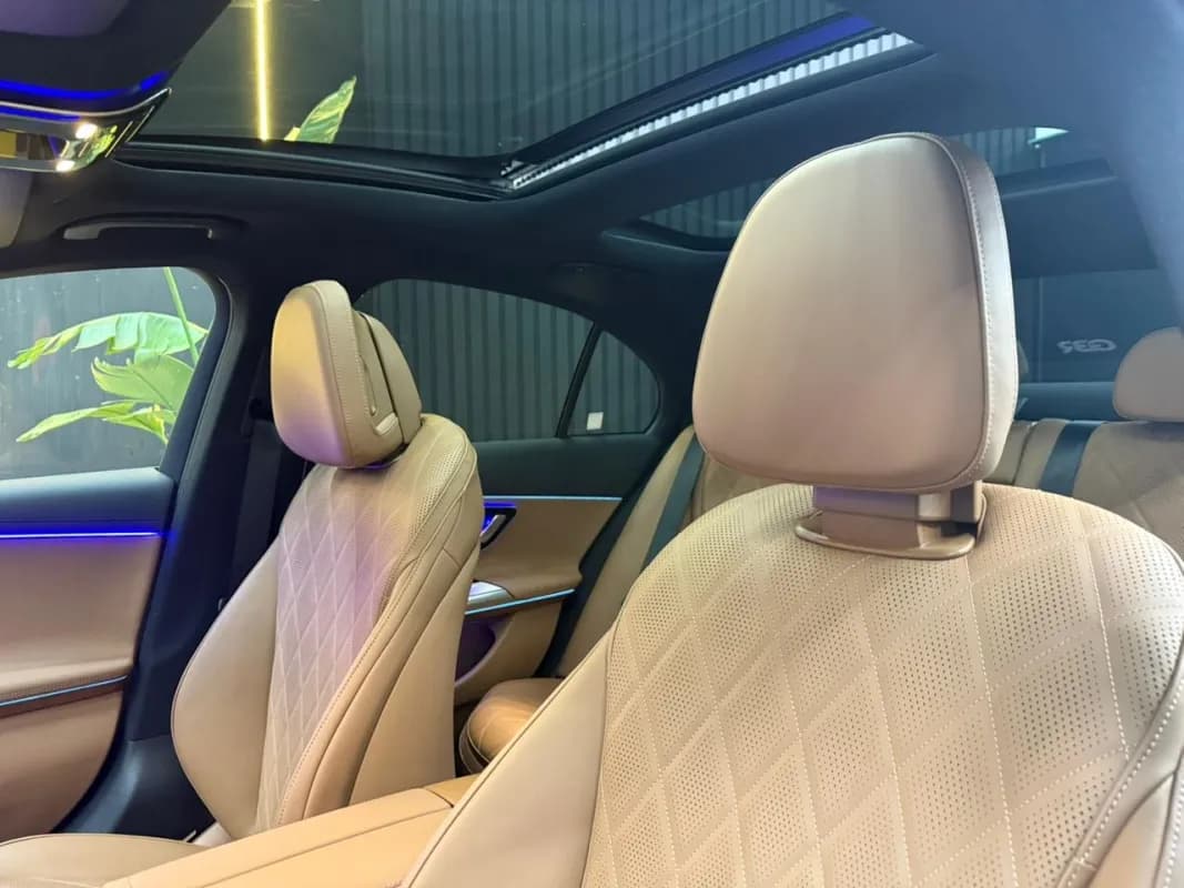 مرسيدس بنز E200 2026 بريميوم بلس أبيض أوتوماتيك — جديدة