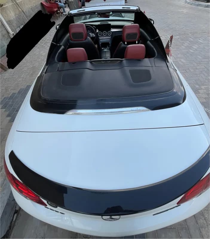 مرسيدس بنز C200 2019 ايه ام جي أبيض أوتوماتيك — مستعملة