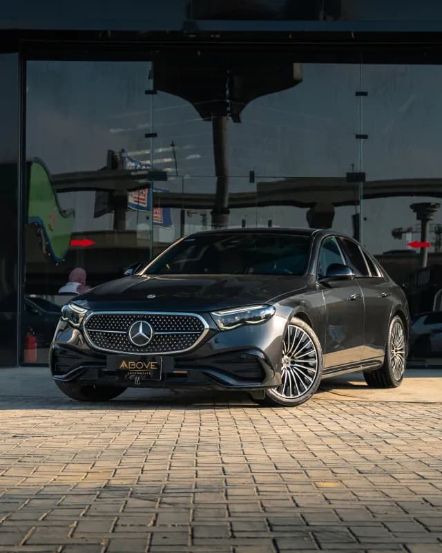 Mercedes-Benz E200 2024 AMG Nardo Gray Automatic — Used