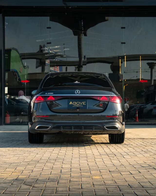 Mercedes-Benz E200 2024 AMG Nardo Gray Automatic — Used