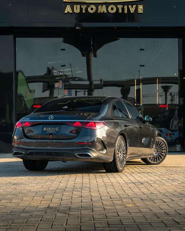 Mercedes-Benz E200 2024 AMG Nardo Gray Automatic — Used