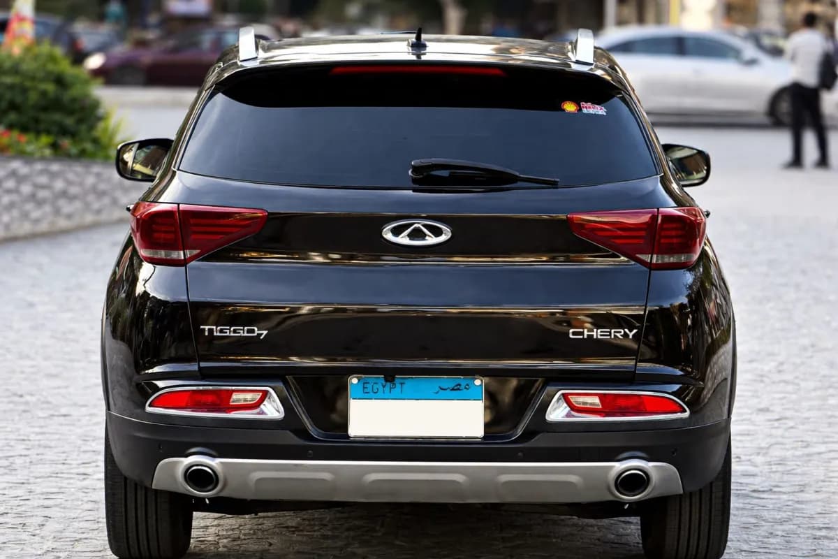 شيري تيجو 7 2025 لاكشري أسود أوتوماتيك — مستعملة