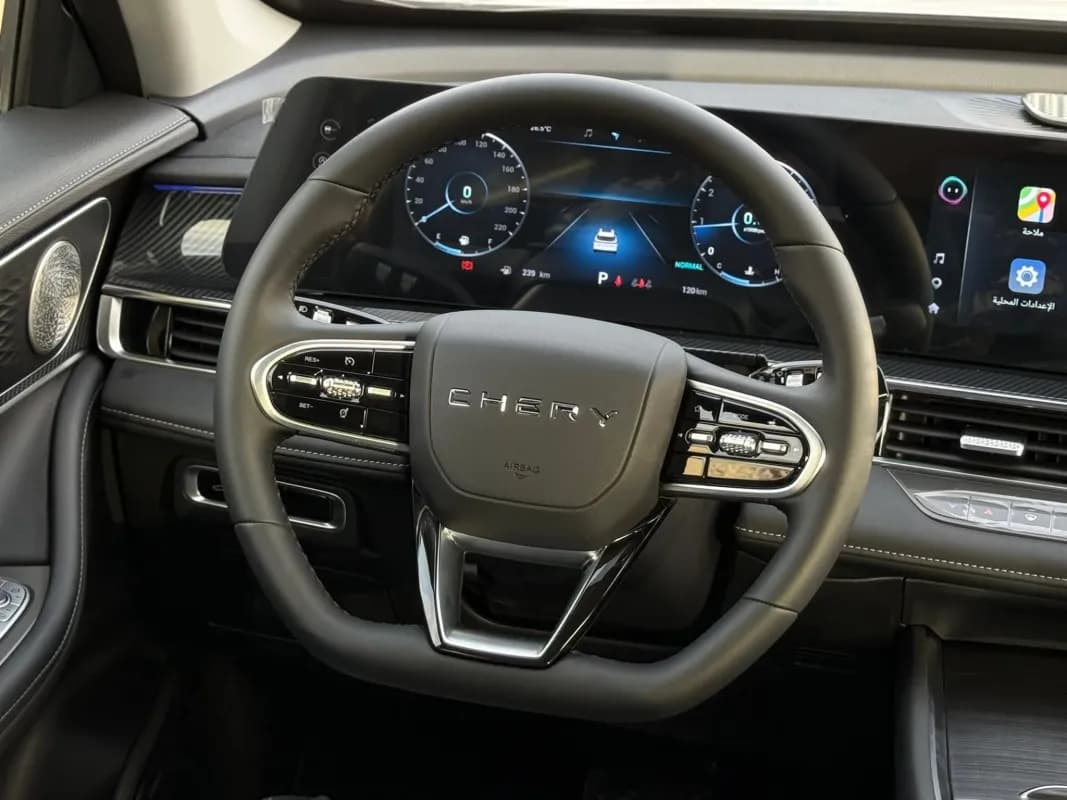 شيري تيجو برو 7 2026 لاكشري فضي أوتوماتيك — مستعملة