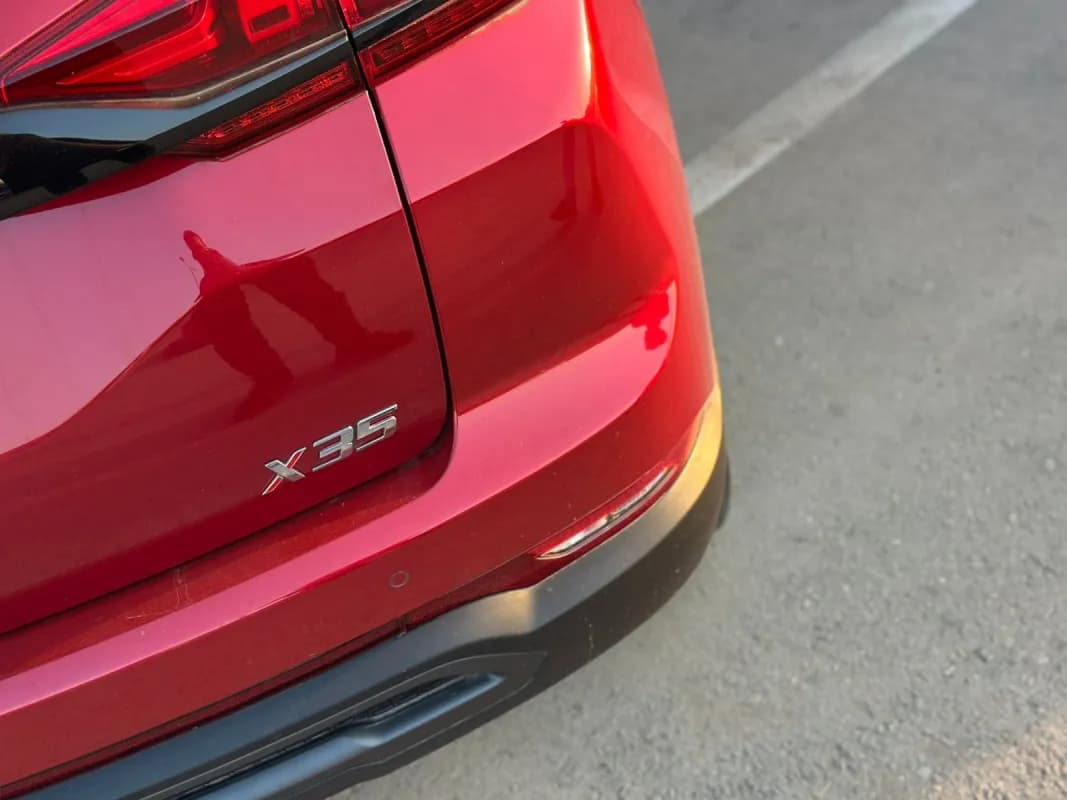 بايك اكس ٣٥ 2026 هاي لاين أحمر أوتوماتيك — جديدة