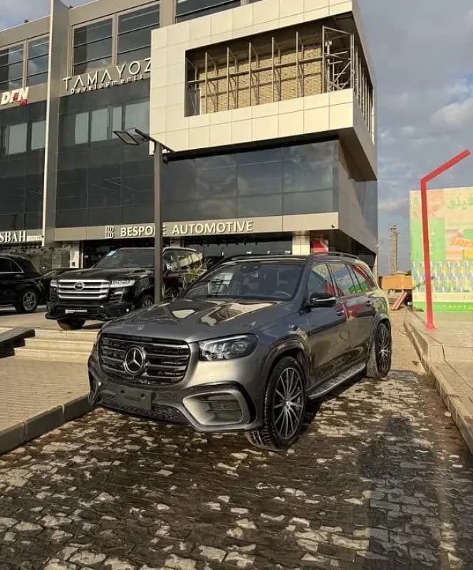 مرسيدس بنز GLS 580 2024 ايه ام جي رمادي أوتوماتيك — مستعملة