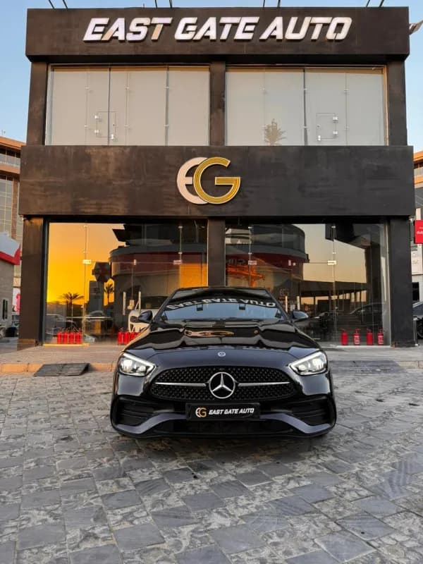 مرسيدس بنز C200 2026 ايه ام جي أسود أوتوماتيك — جديدة
