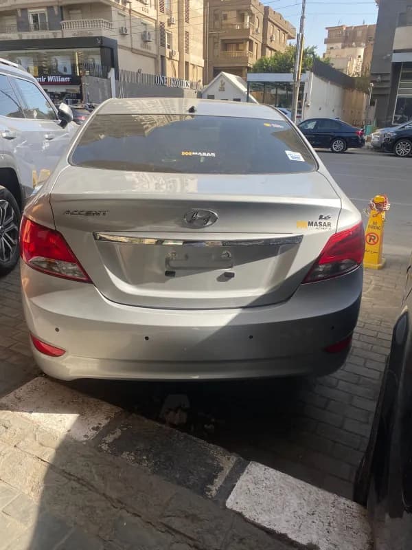 هيونداي اكسنت RB 2026 هاي لاين فضي أوتوماتيك — جديدة