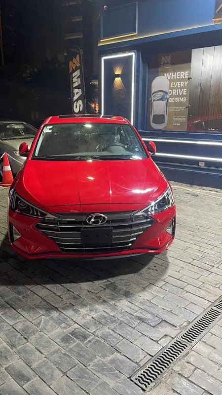 هيونداي النترا AD 2026 توب لاين أحمر أوتوماتيك — جديدة