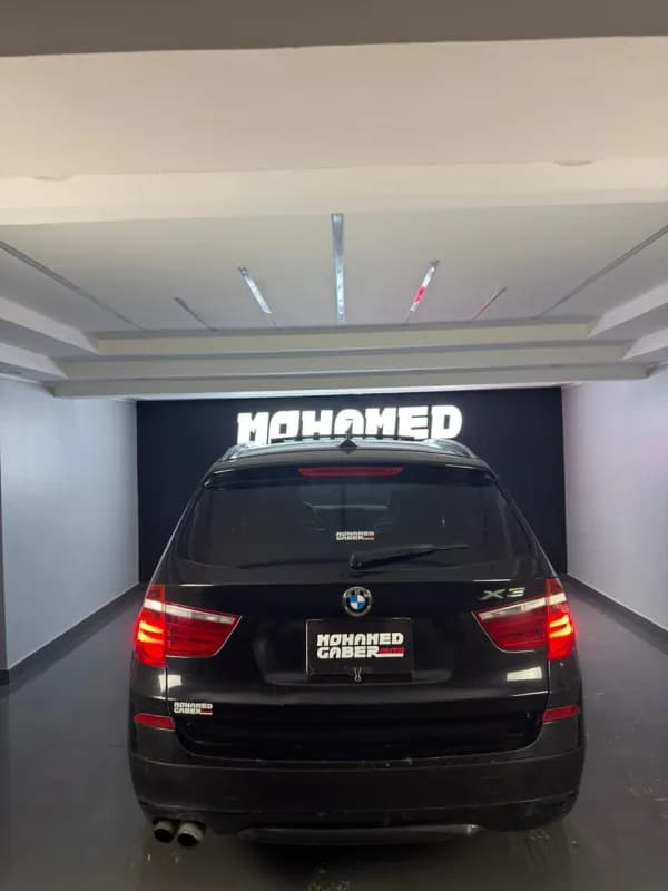 BMW X3 2012 X DRIVE Black Automatic — Used