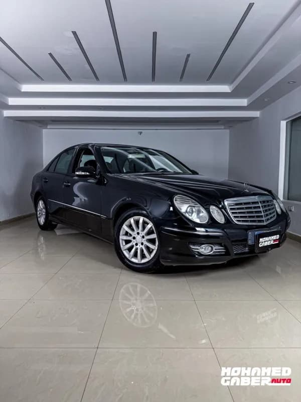 Mercedes-Benz E200 2007 Kompressor Black Automatic — Used