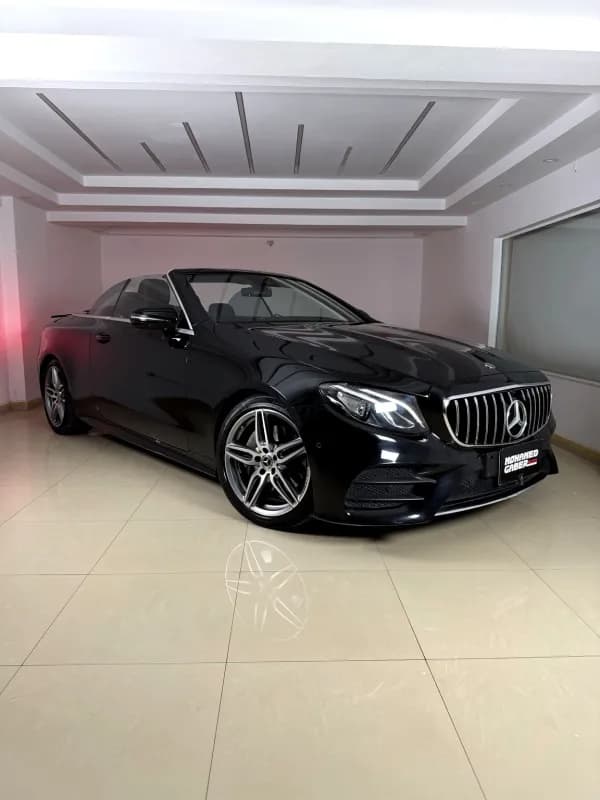 مرسيدس بنز E200 2018 ايه ام جي أسود أوتوماتيك — مستعملة