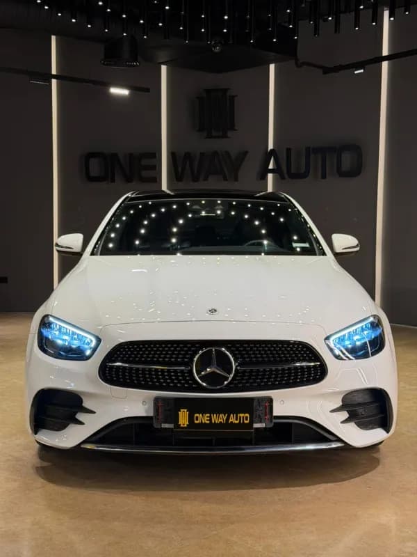 Mercedes-Benz E200 2022 AMG White Automatic — Used