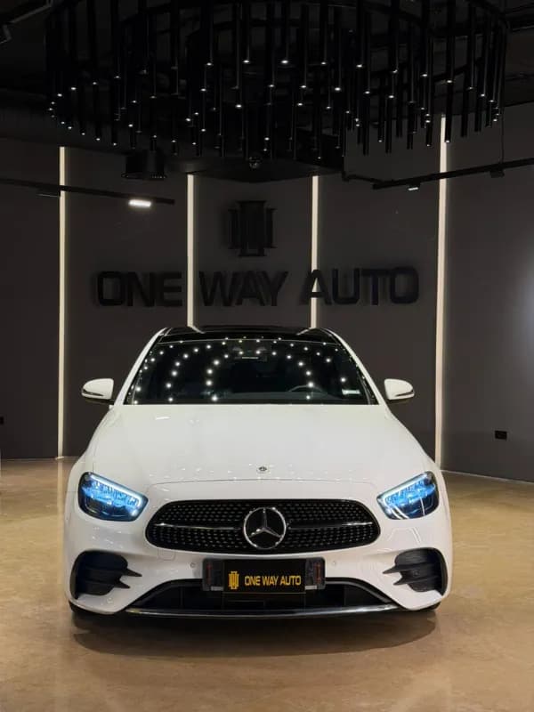 Mercedes-Benz E200 2022 AMG White Automatic — Used