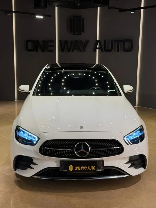 Mercedes-Benz E200 2022 AMG White Automatic — Used