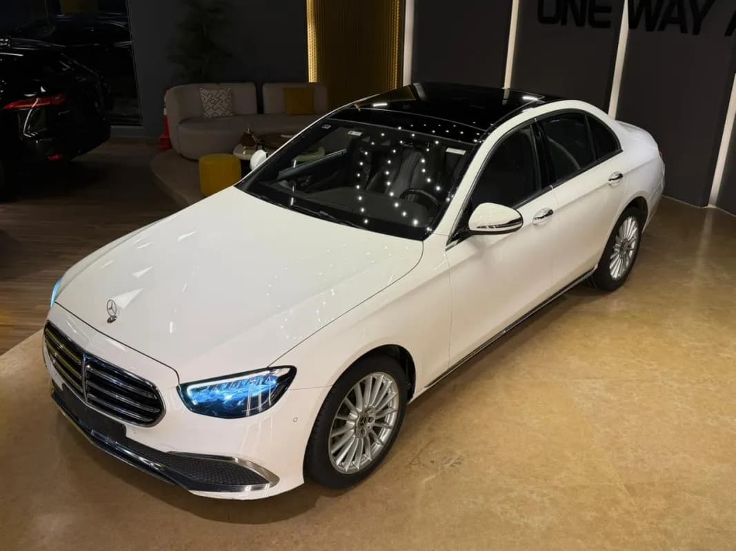 Mercedes-Benz E200 2022 AMG White Automatic — Used