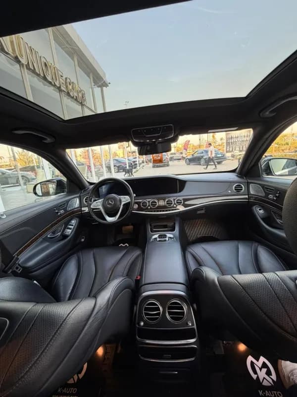 مرسيدس بنز S320 2020 ايه ام جي أسود أوتوماتيك — مستعملة