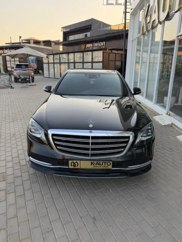 مرسيدس بنز S320 2020 ايه ام جي أسود أوتوماتيك — مستعملة