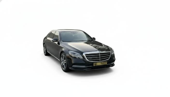 مرسيدس بنز S320 2020 ايه ام جي أسود أوتوماتيك — مستعملة - 1