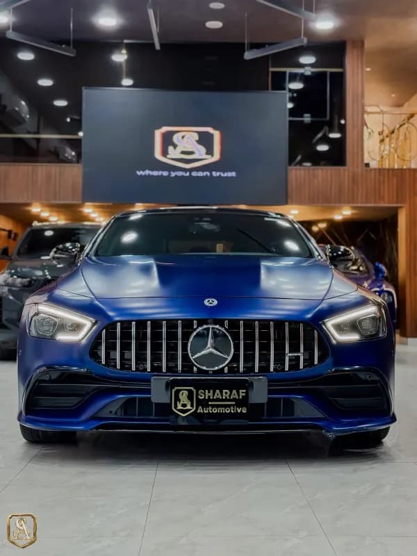 Mercedes-Benz GT53 2021 AMG Blue Automatic — Used