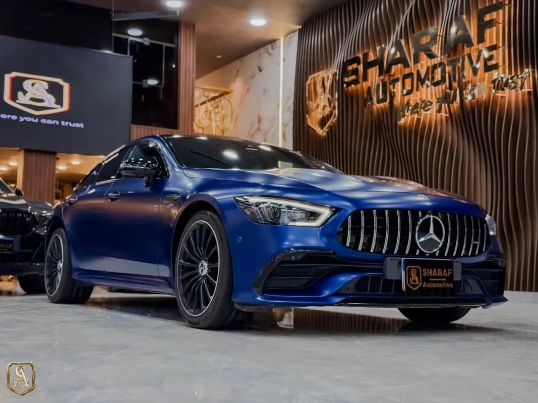 Mercedes-Benz GT53 2021 AMG Blue Automatic — Used