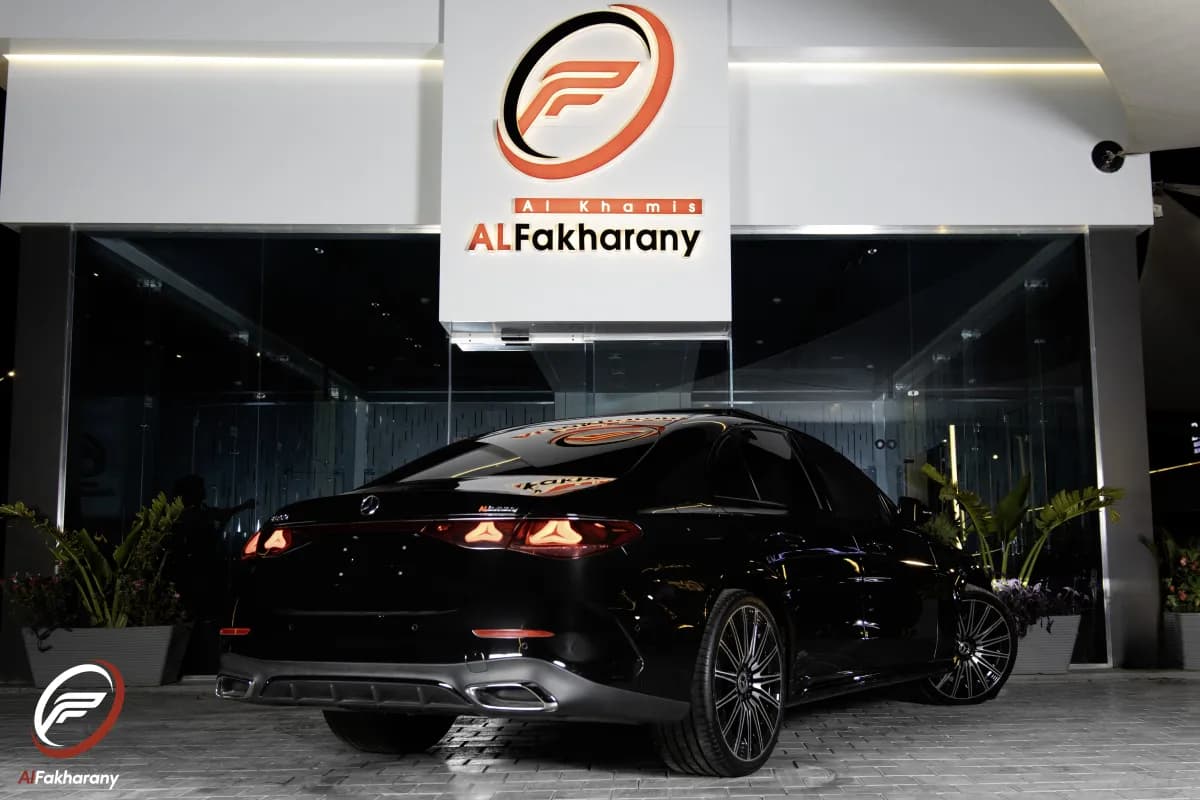 مرسيدس بنز E200 2026 ايه ام جي أسود أوتوماتيك — جديدة