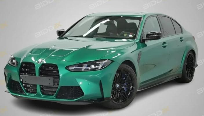 BMW M3 2025 M-Sport Green Automatic — Used