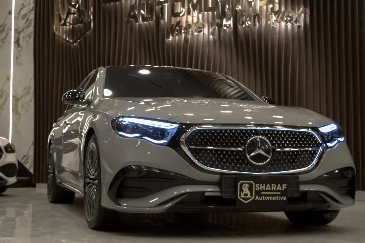 Mercedes-Benz E200 2024 AMG Nardo Gray Automatic — New