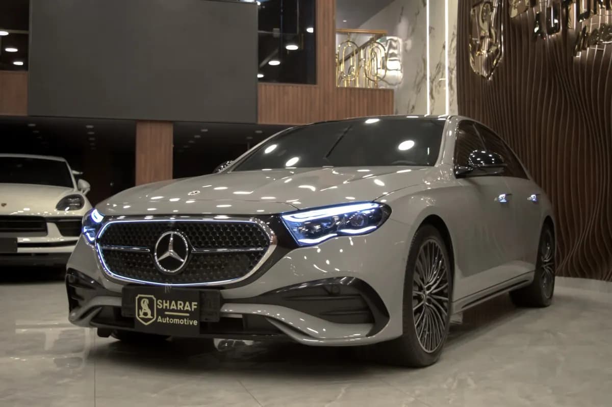 Mercedes-Benz E200 2024 AMG Nardo Gray Automatic — New