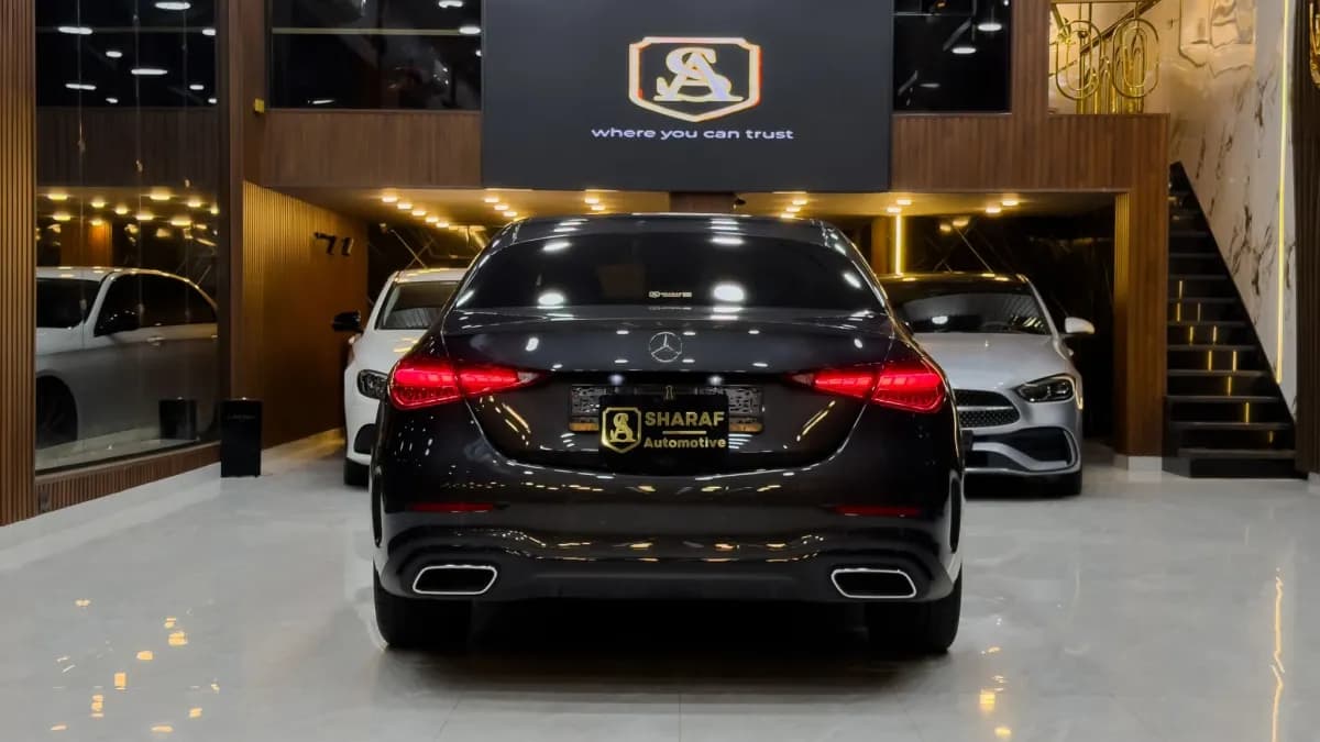 Mercedes-Benz C180 2023 AMG Gray Automatic — Used