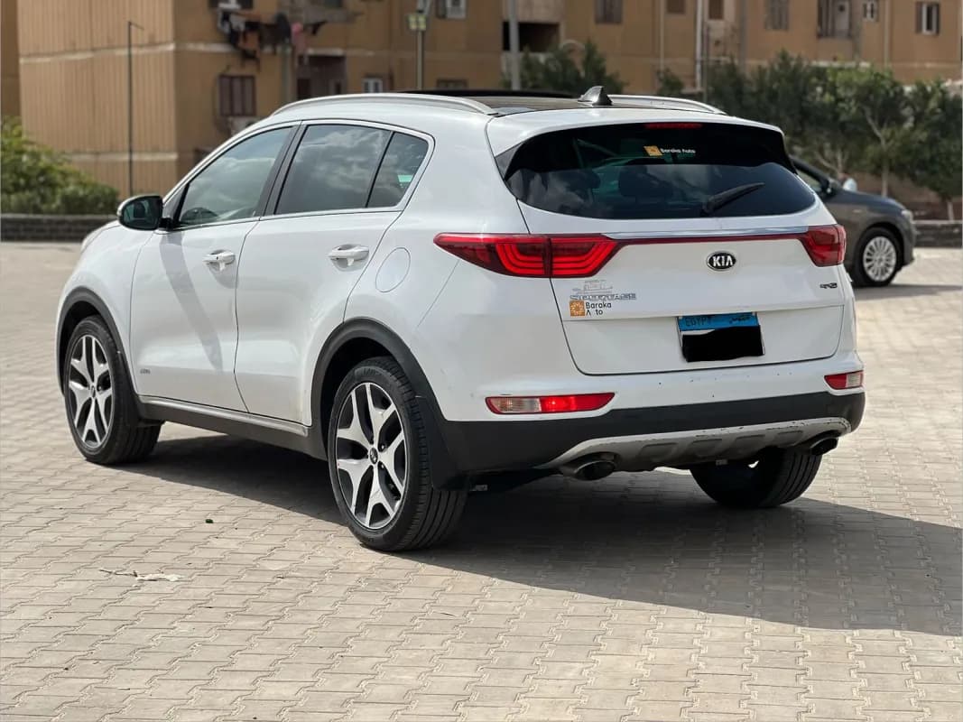 Kia Sportage 2017 GT-line White Automatic — Used