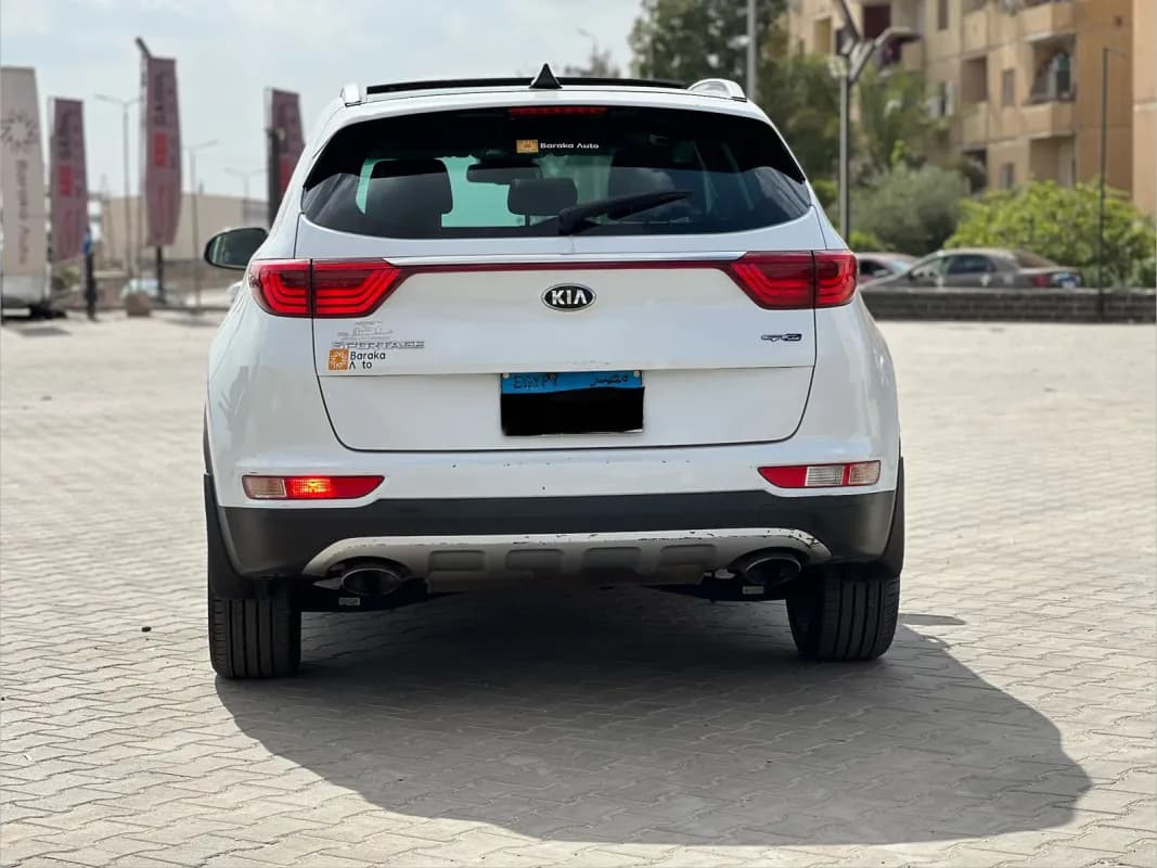 Kia Sportage 2017 GT-line White Automatic — Used