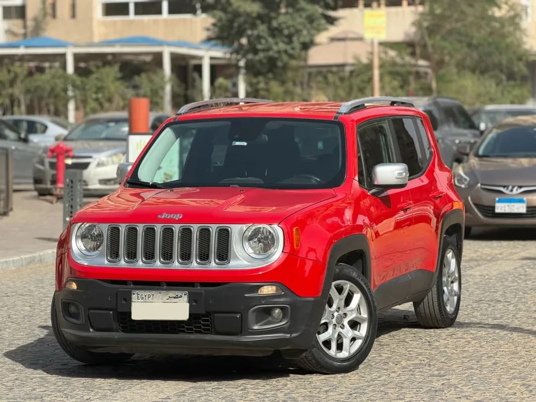 Jeep Renegade 2017 Longitude Red Automatic — Used