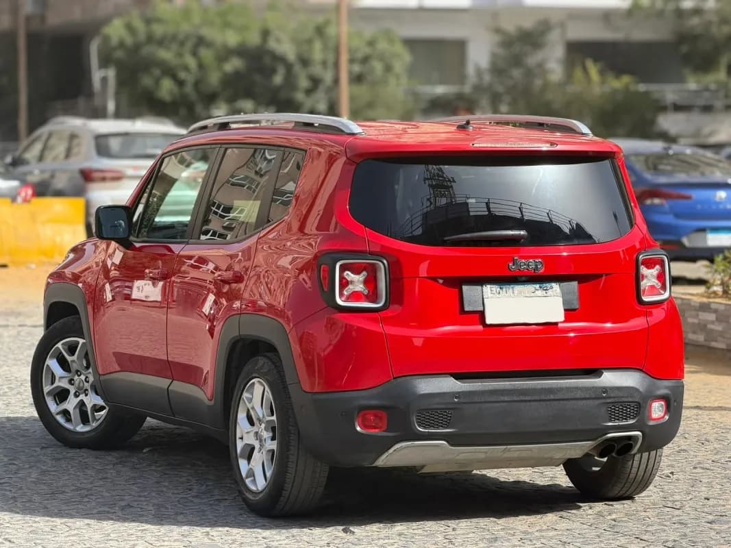 Jeep Renegade 2017 Longitude Red Automatic — Used