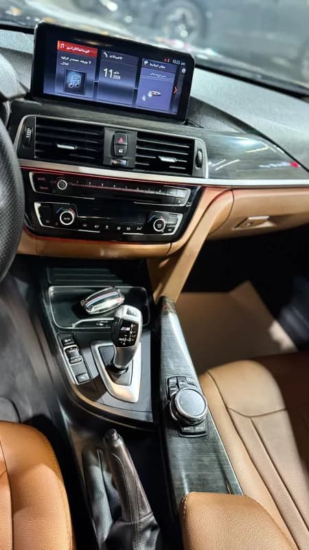 BMW 320i 2016 Luxury Line Dark Blue Automatic — Used