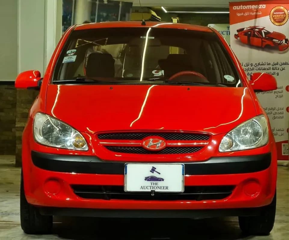 Hyundai Getz 2010 Highline Red Automatic — Used