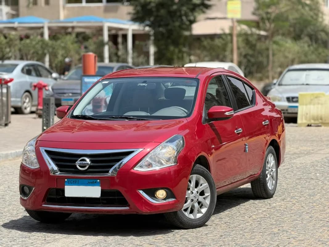 Nissan Sunny 2025 Super Salon Red Automatic — Used