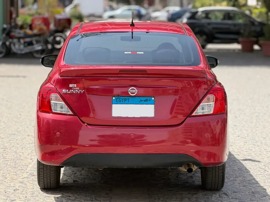 Nissan Sunny 2025 Super Salon Red Automatic — Used