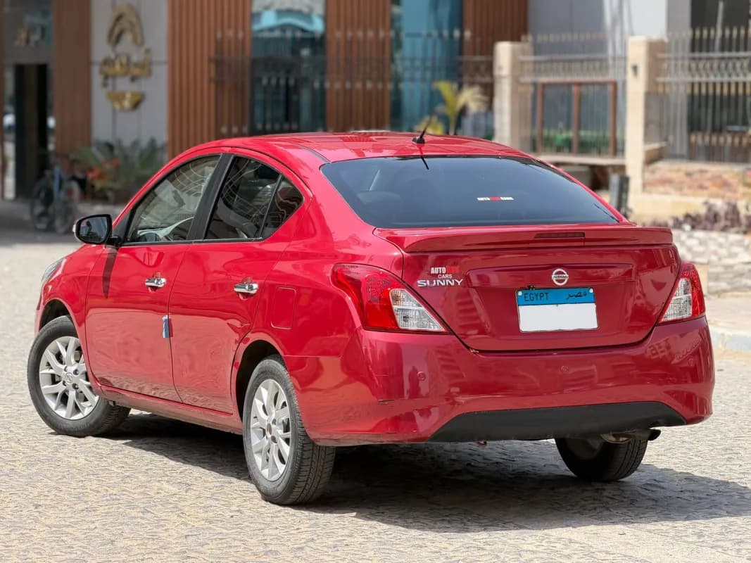 Nissan Sunny 2025 Super Salon Red Automatic — Used