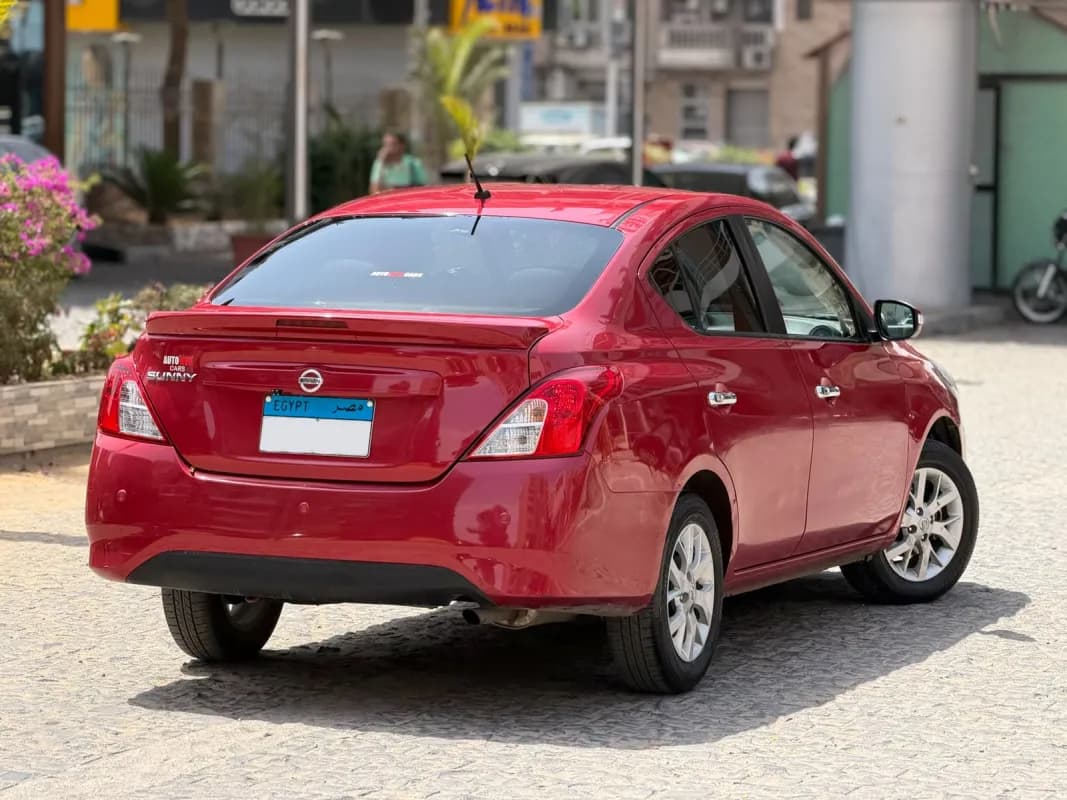 Nissan Sunny 2025 Super Salon Red Automatic — Used