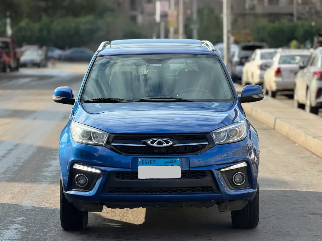 Chery Tiggo 3 2022 A/T Tinted Glass FL Blue Automatic — Used