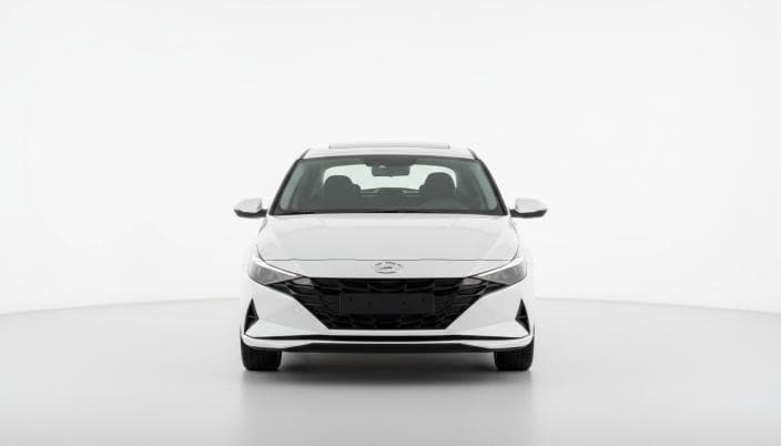 Hyundai Elantra CN7 2022 smart plus White Automatic — Used