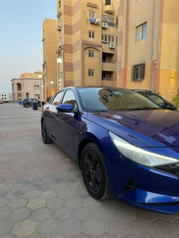Hyundai Elantra CN7 2021 Limited Blue Automatic — Used