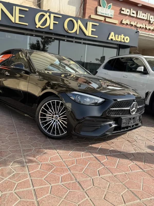 مرسيدس بنز C200 2026 ايه ام جي أسود أوتوماتيك — جديدة