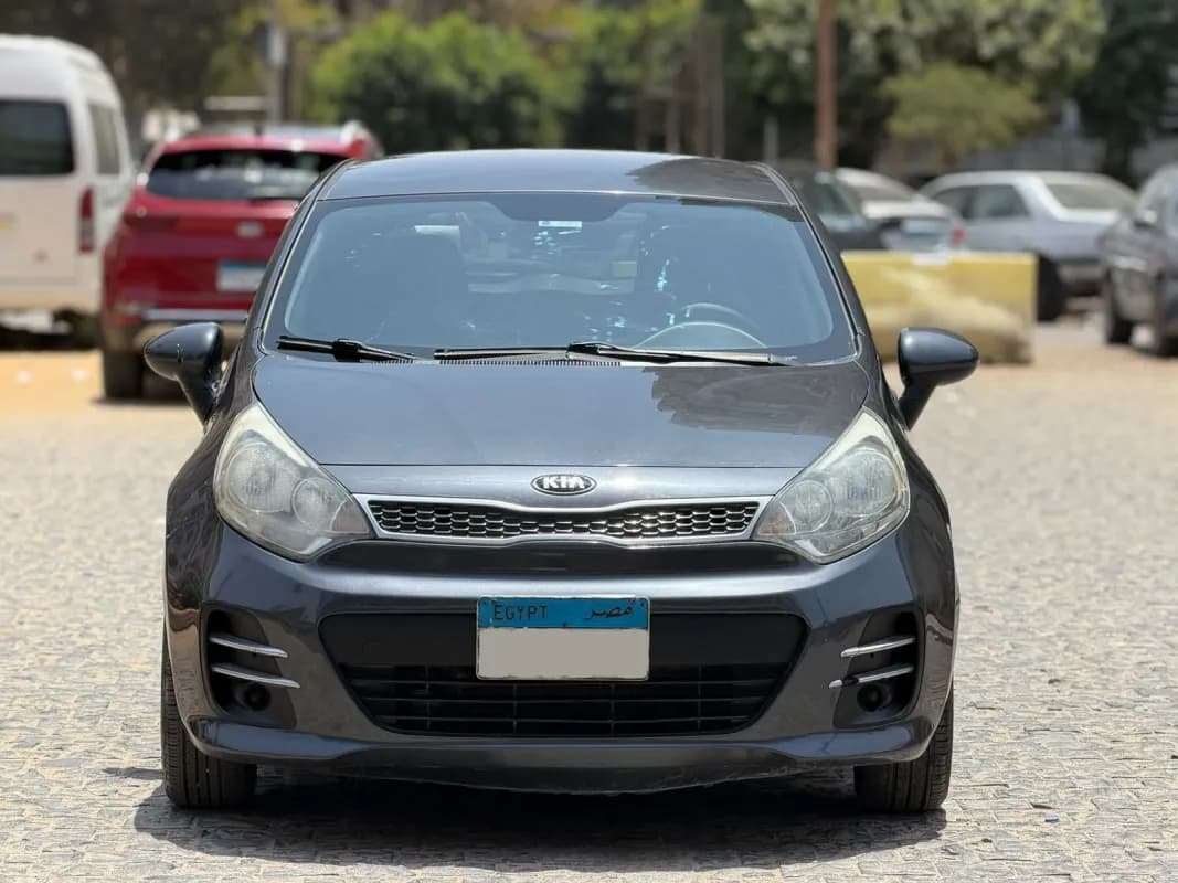 Kia Rio 2016 Highline Gray Automatic — Used