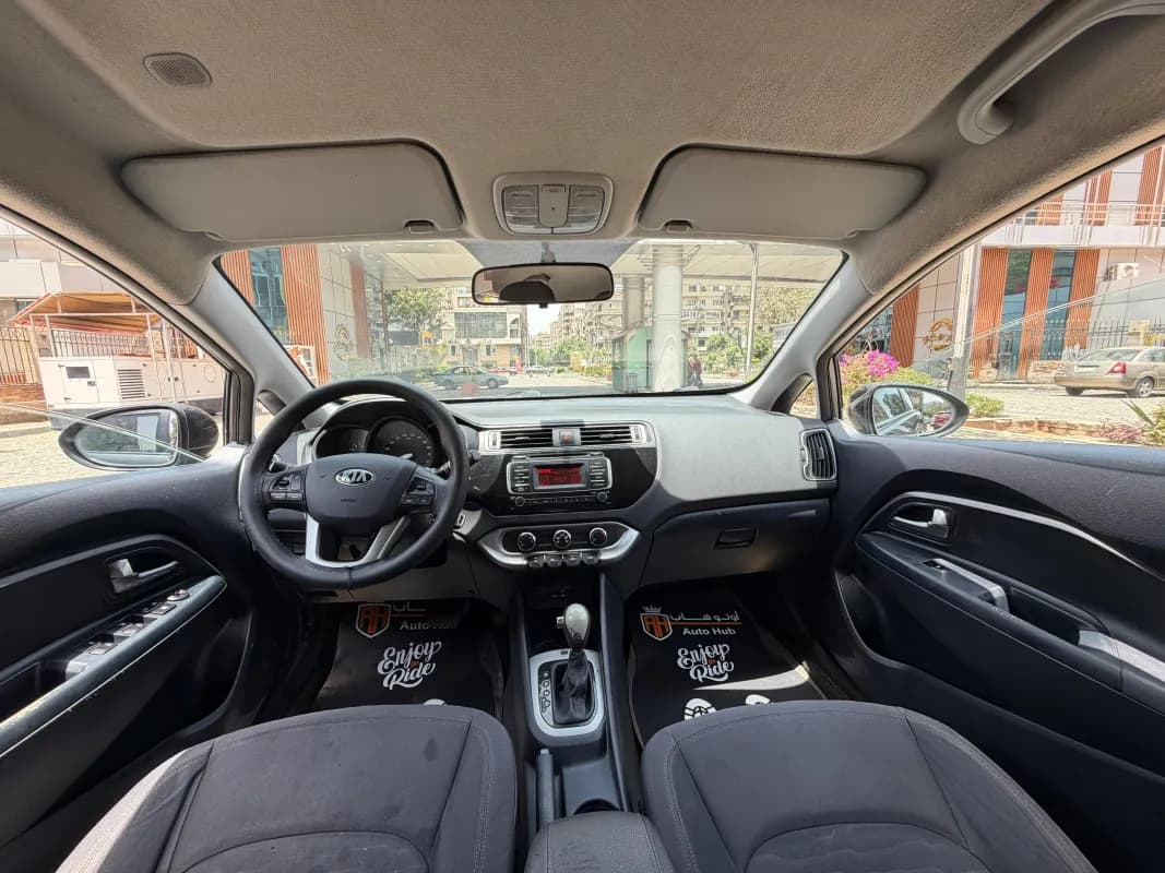 Kia Rio 2016 Highline Gray Automatic — Used