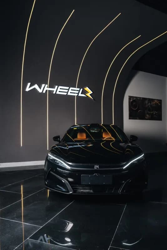 بي واي دي هان ال 2025 فلاج شيب أسود أوتوماتيك — جديدة