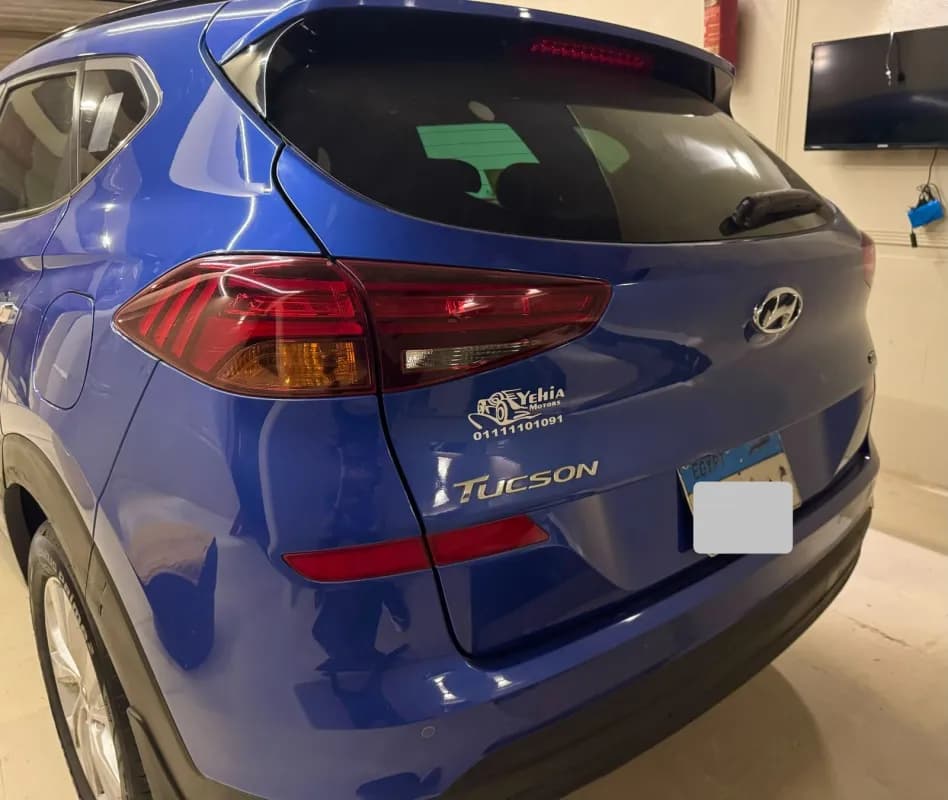 Hyundai Tucson 2019 Top line Blue Automatic — Used